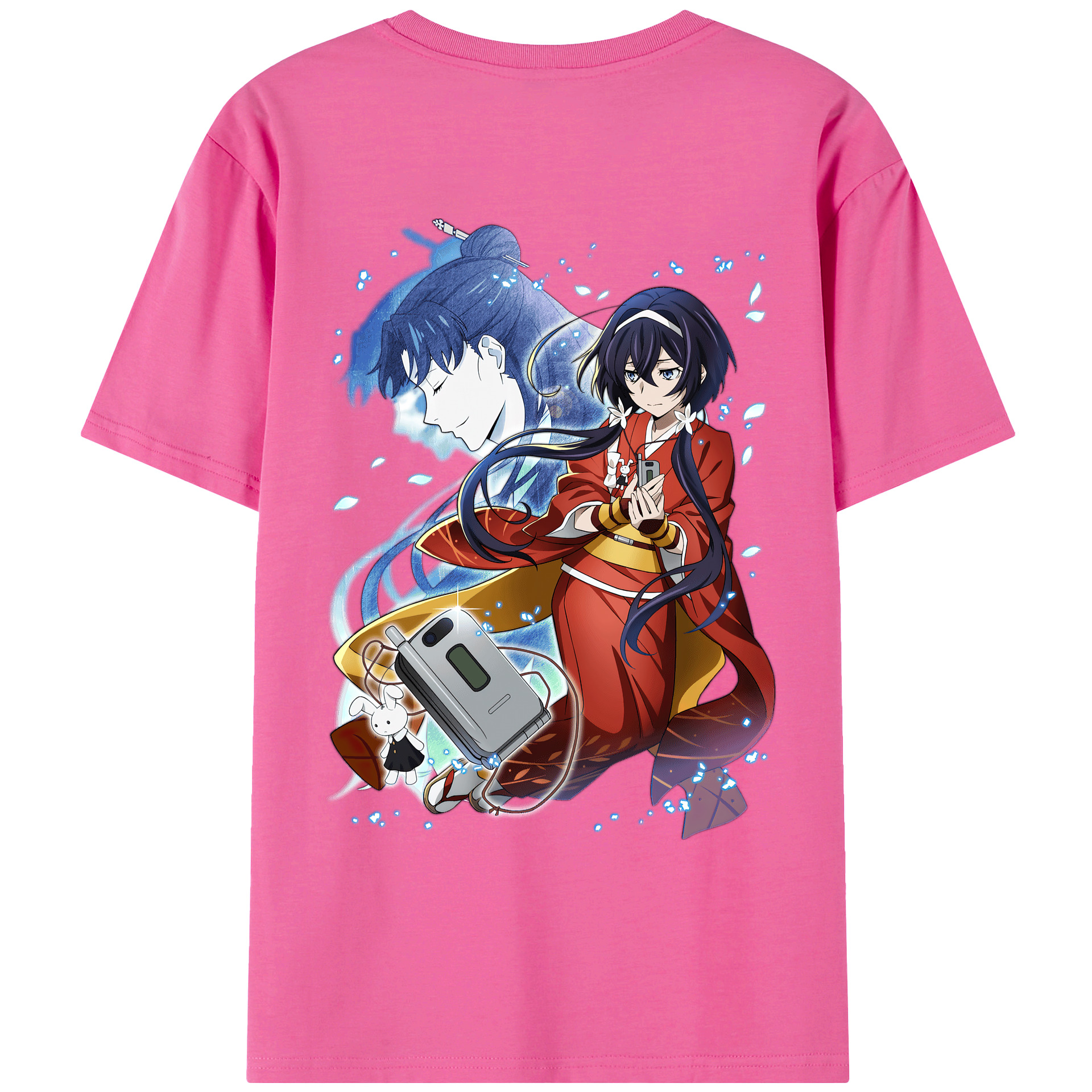 （画像用） 文豪ストレイドッグス Bungo Stray Dogs レディース半袖Tシャツ(バックプリント)